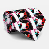 engelse stier doodsbang stropdas (Opgerold)