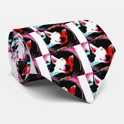 engelse stier doodsbang stropdas (Opgerold)