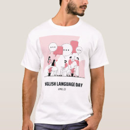 Engelse taaldag t-shirt