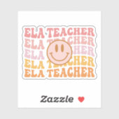 Engelse taalkundendocent, ELA-docentencadeautje Sticker (Vel)