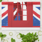 Engelse telefooncel Theedoek (Gevouwen)