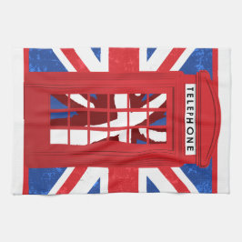  Engelse telefooncel Theedoek