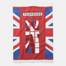 Engelse telefooncel Theedoek