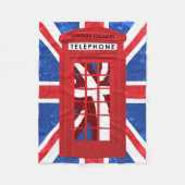 Engelse telefooncel, Union Jack Fleece Blanket (Voorkant)