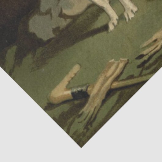  Engelse Terriers Tissuepapier (Detail)