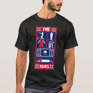 Engelse Test Cricket T-Shirt