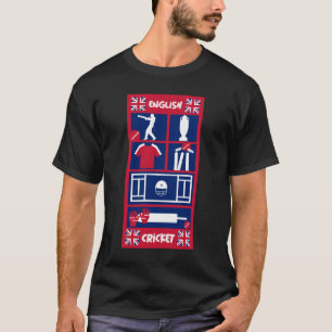 Engelse testcricket T-Shirt