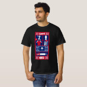 Engelse testcricket T-Shirt (Voorkant volledig)