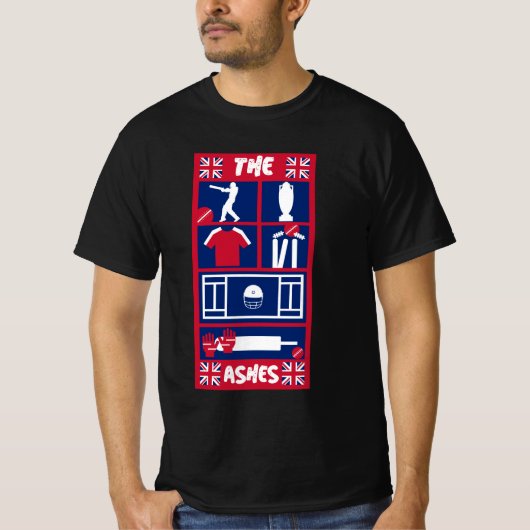 Engelse testcricket T-Shirt (Voorkant)