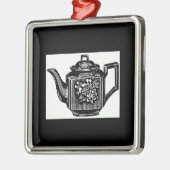 Engelse theapot Decoration Ornament (Links)