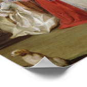 Engelse thee in de Salon des Quatre Glaces Poster (Hoek)