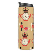  Engelse thee: naadloos patroon. Thermosbeker (Geroteerd rechts)