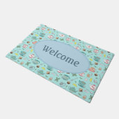 Engelse theekopjes theepotten theeshop Welkom Deurmat (Schuin)