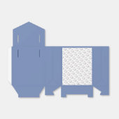 Engelse Theepot Tea Party Favor Box Bedankdoosjes (Uitgevouwen)