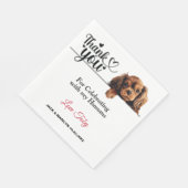 Engelse Toy Spaniel Papieren Servetten (Hoek)
