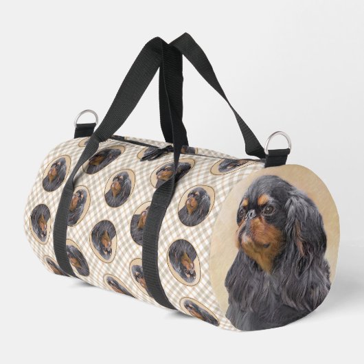 Engelse Toy Spaniel Schilderij King Charles Hond K Plunjezak (Linkerhoek)