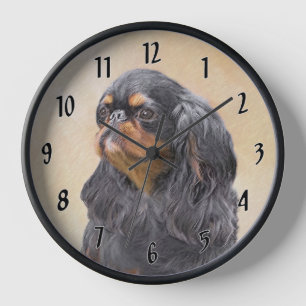 Engelse Toy Spaniel Schilderij Origineel Dieren Ku