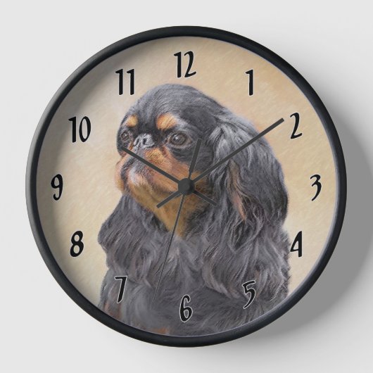 Engelse Toy Spaniel Schilderij Origineel Dieren Ku (Voorkant)