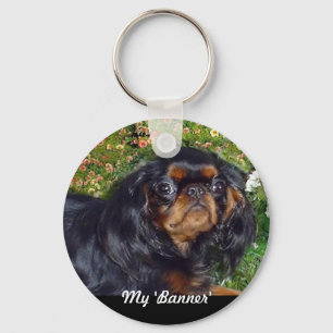 Engelse Toy Spaniel Sleutelhanger