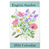 Engelse tuin 2024 kalender (Hoes)