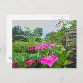 Engelse tuin 2 briefkaart (Voorkant / Achterkant)