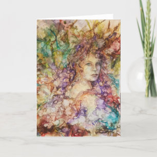 "Engelse tuin" Bedankkaart