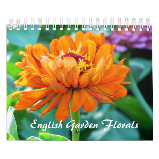 Engelse Tuin Bloemen 2014 Agenda Kalender (Hoes)