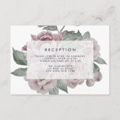 Engelse Tuin Bloemen Ontvangstkaart Informatiekaartje (Voorkant)