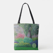 Engelse tuin—Canvas tas (Achterkant)