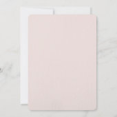 Engelse tuin geïllustreerd trouwpaar save the date (Achterkant)