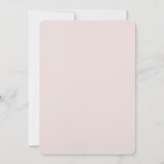 Engelse tuin geïllustreerd trouwpaar save the date (Achterkant)