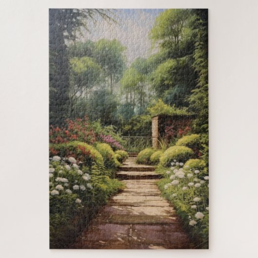 Engelse tuin legpuzzel (Verticaal)