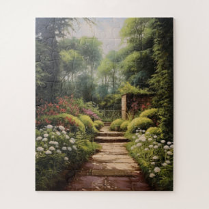 Engelse tuin legpuzzel
