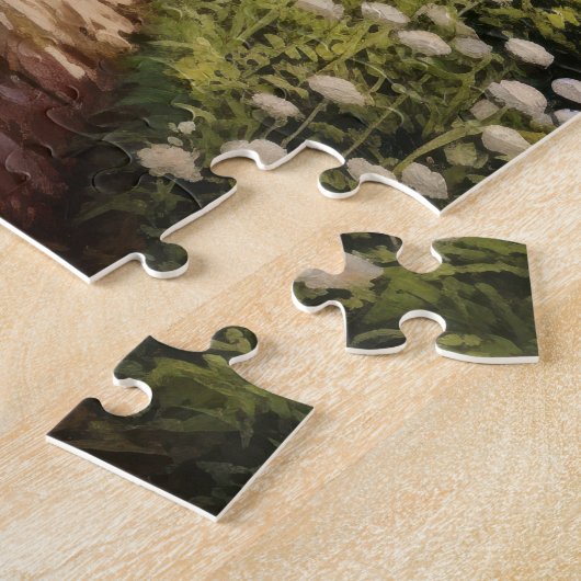 Engelse tuin legpuzzel (Zijkant)