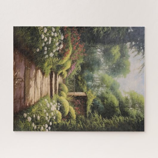 Engelse tuin legpuzzel (Horizontaal)