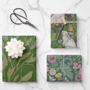 Engelse Tuin Medley Inpakpapier Vel