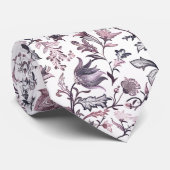 Engelse tuin paisley stropdas (Opgerold)