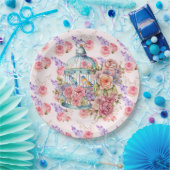 Engelse tuin papieren bordje (Feest)