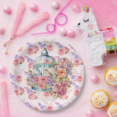 Engelse tuin papieren bordje (Feest)