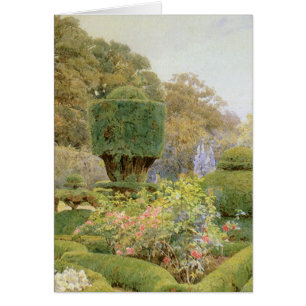  Engelse tuin, Rozen en Pinks door Elgood