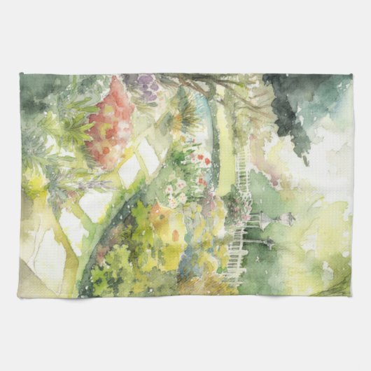 Engelse tuin theedoek (Horizontaal)