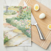 Engelse tuin theedoek (Quarter Fold)