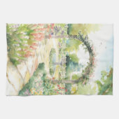 Engelse tuin theedoek (Horizontaal)