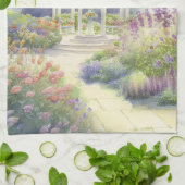 Engelse tuin theedoek (Gevouwen)