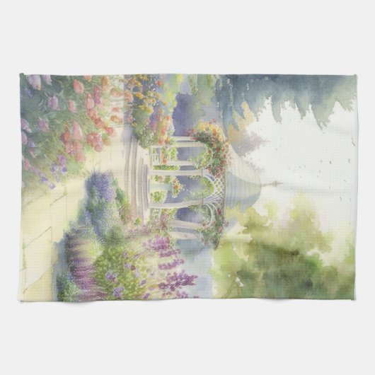 Engelse tuin theedoek (Horizontaal)