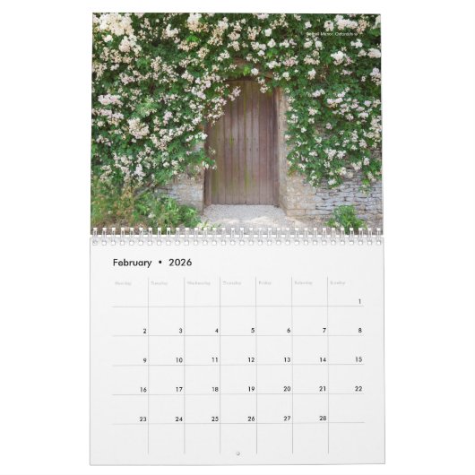 Engelse Tuinkalender Kalender (Feb 2026)