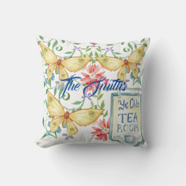 Engelse tuinstijl aangepast kussen