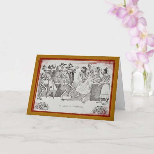 Engelse ultratumba van Gr jarabe - Dia DE Los Kaart (Orchidee)