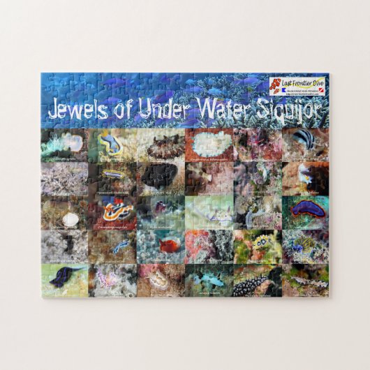 Engelse versie: Jewels of under Water Siquijor Legpuzzel (Horizontaal)