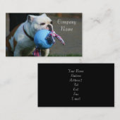 Engelse visitekaartjes (Voorkant / Achterkant)